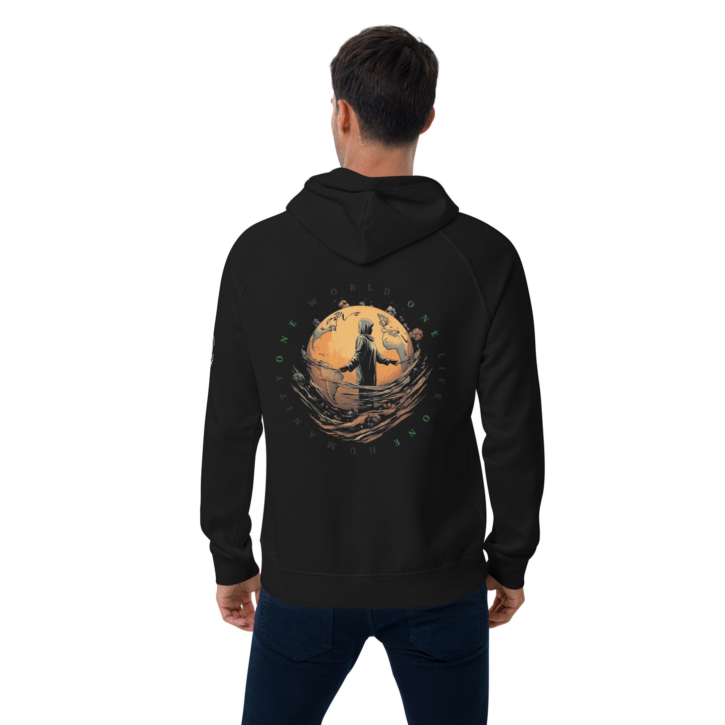 Unisex Eco Raglan Hoodie(One World Series)