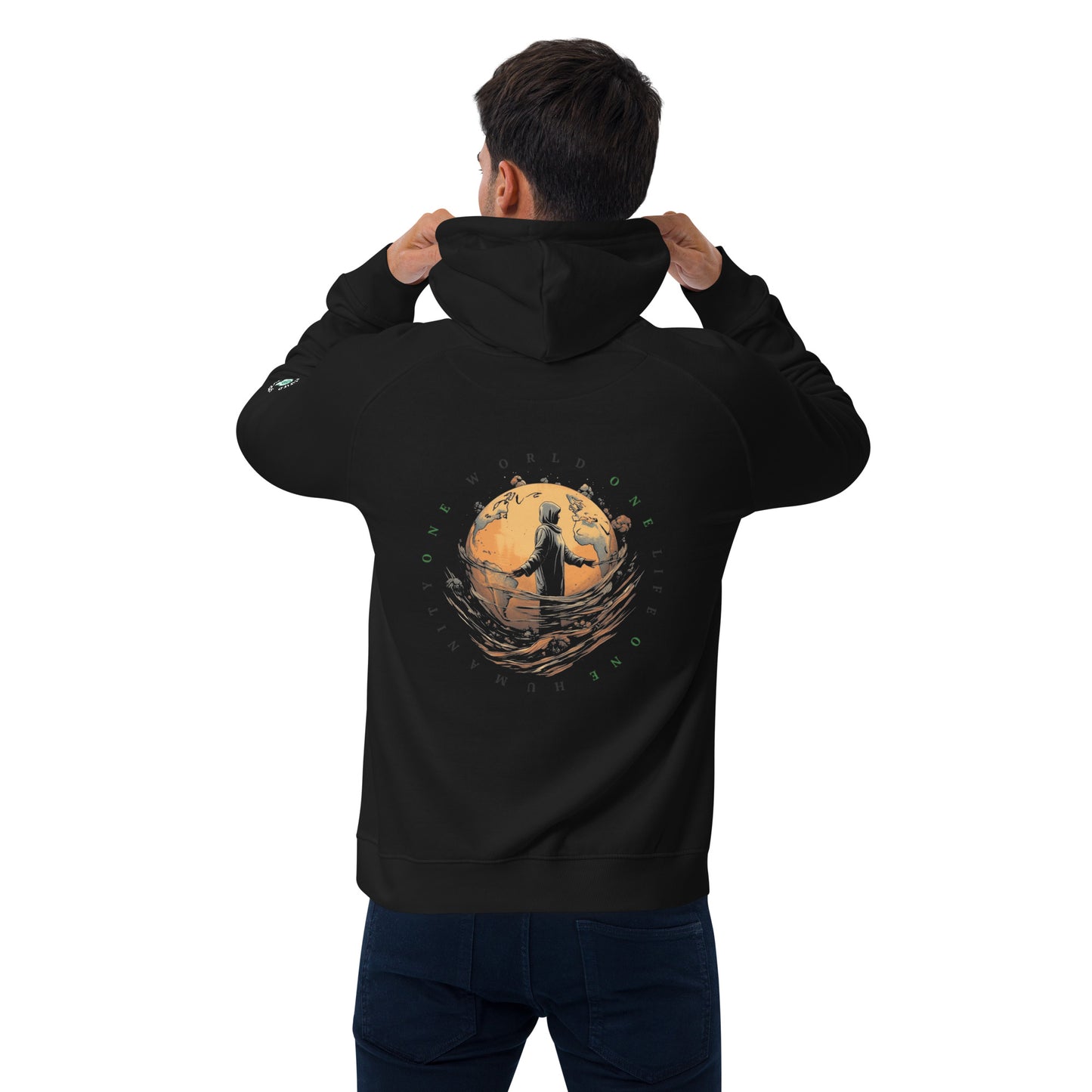 Unisex Eco Raglan Hoodie(One World Series)