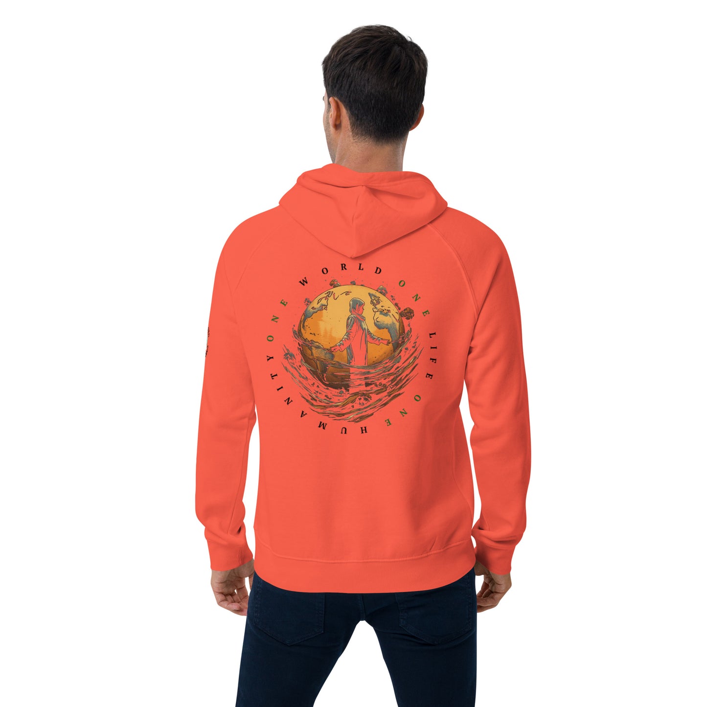 Unisex Eco Raglan Hoodie(One World Series)