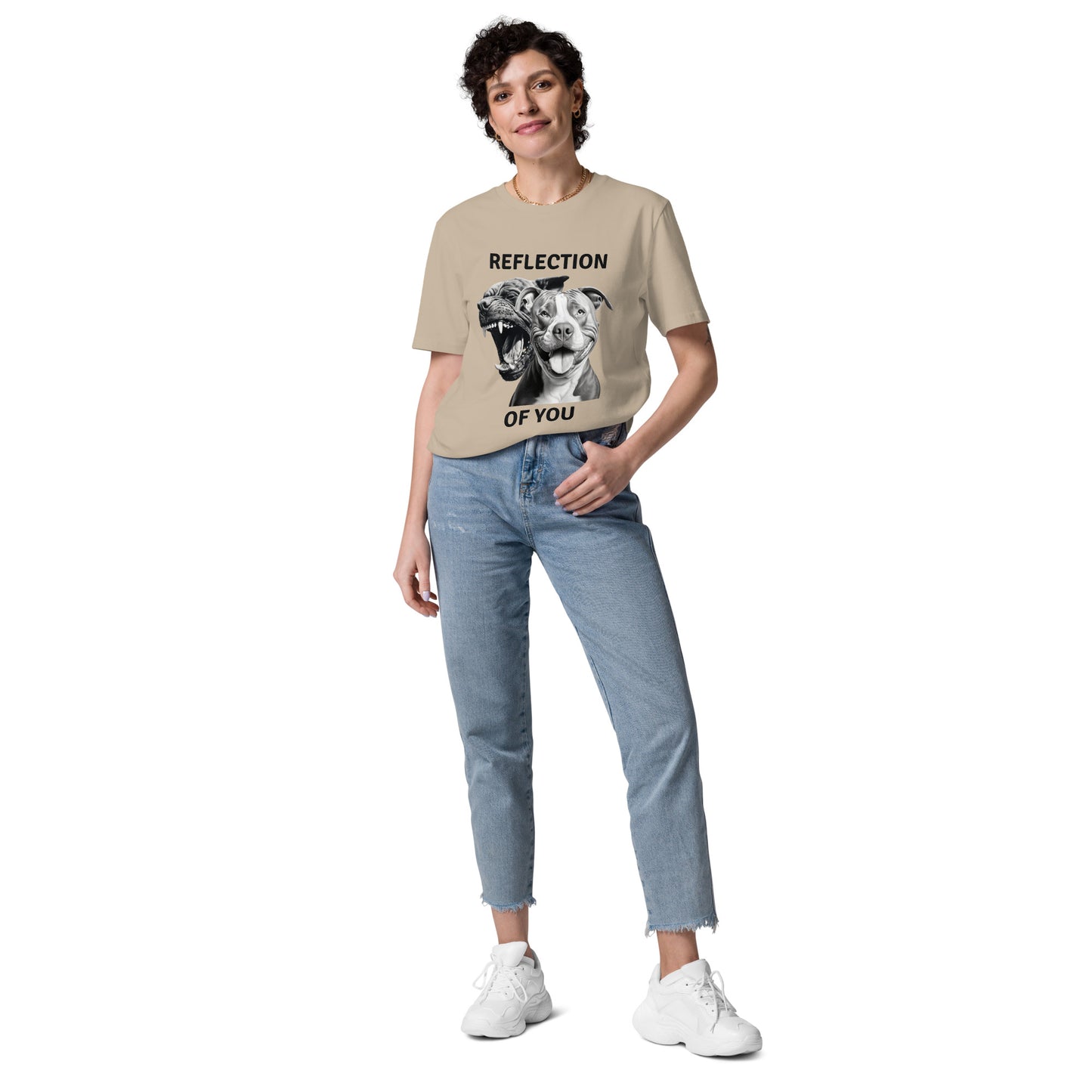 Reflection of you, XL-BULLY Unisex organic cotton t-shirt