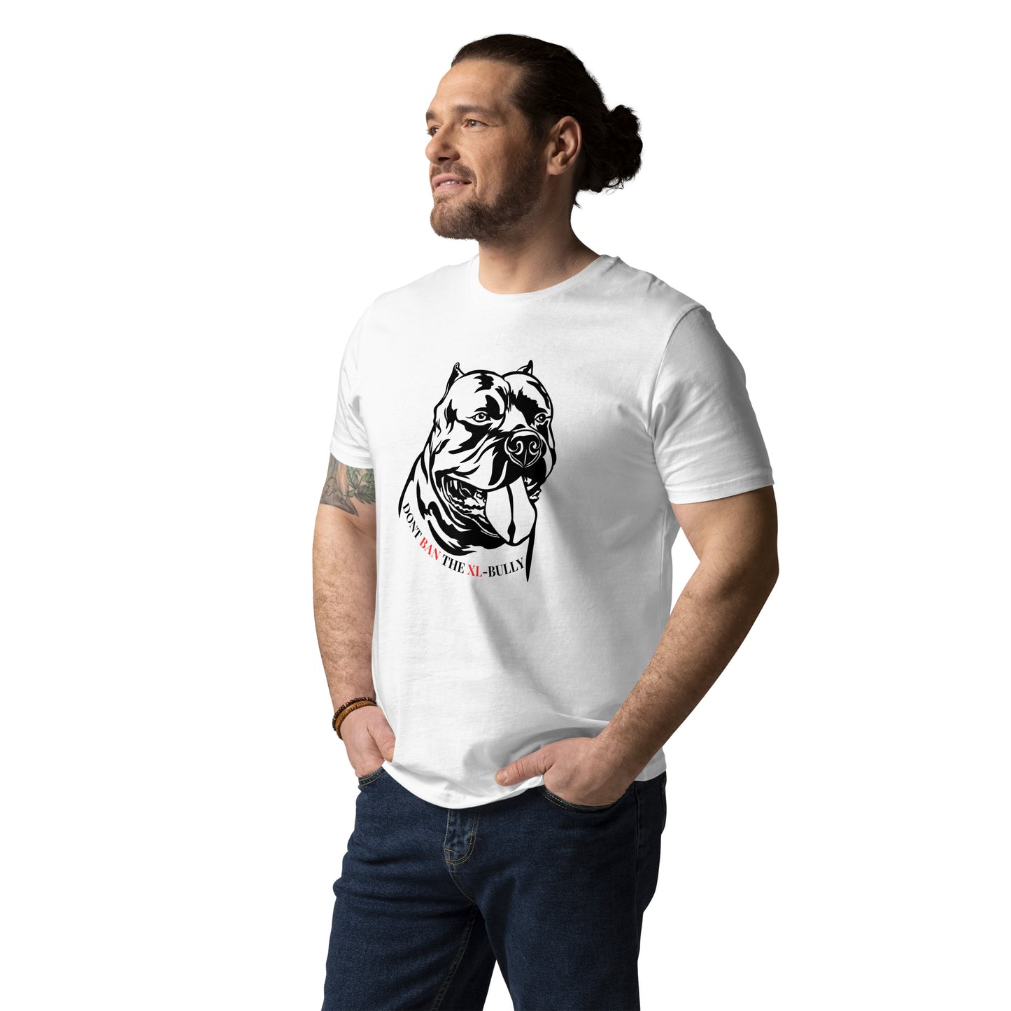 Don't Ban the EX-BULLY Unisex organic cotton t-shirt