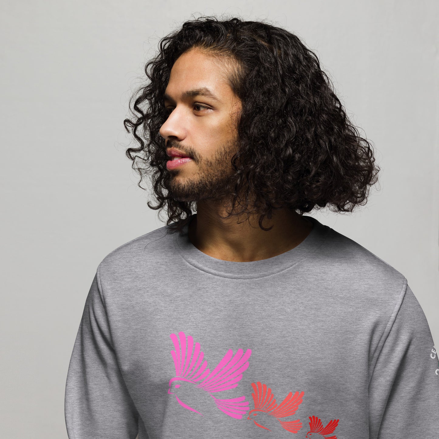 Unisex Organic Sweatshirt (Spread The Love)