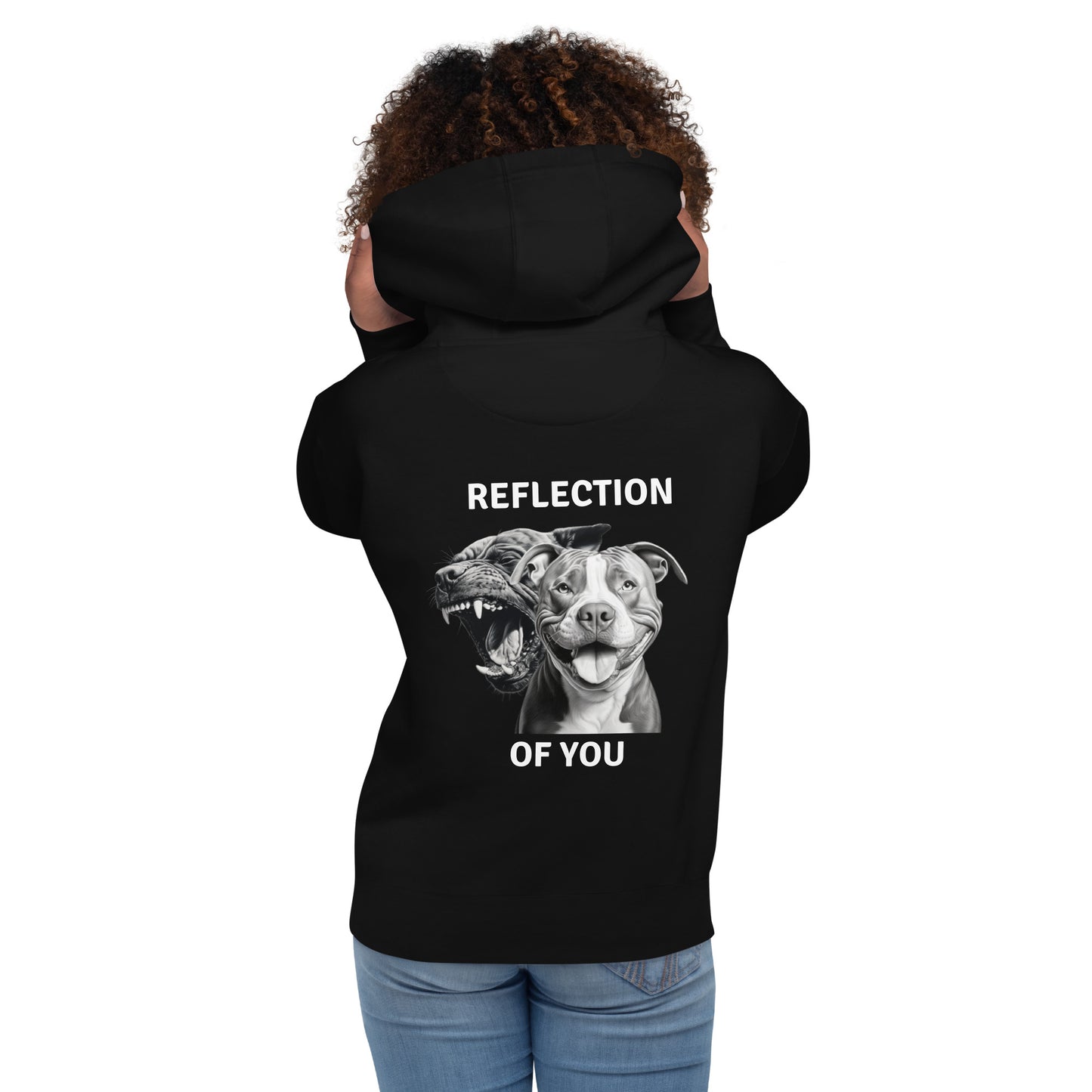 Refection of you XL-Bully Unisex Hoodie