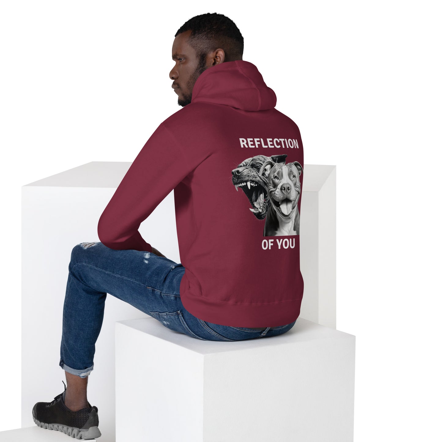 Refection of you XL-Bully Unisex Hoodie