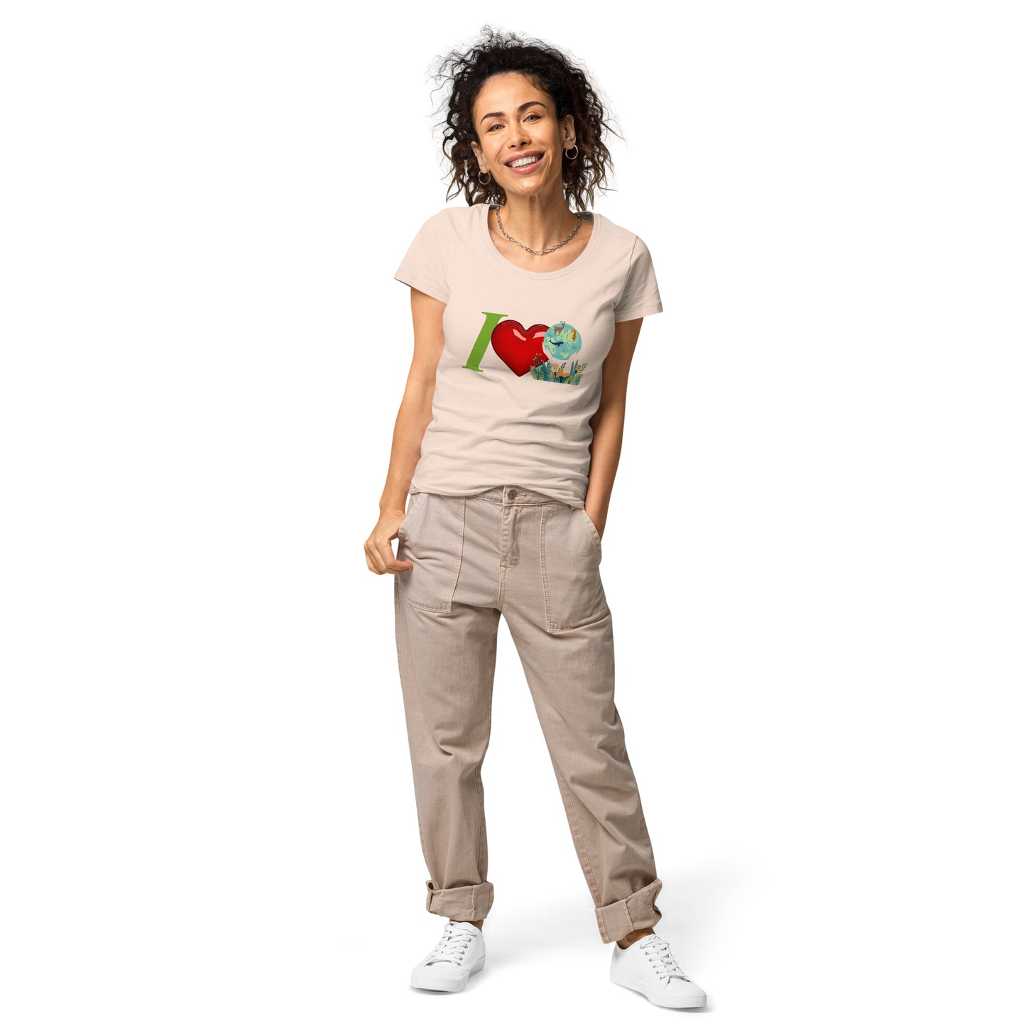 100% Organic Cotton Women’s t-shirt