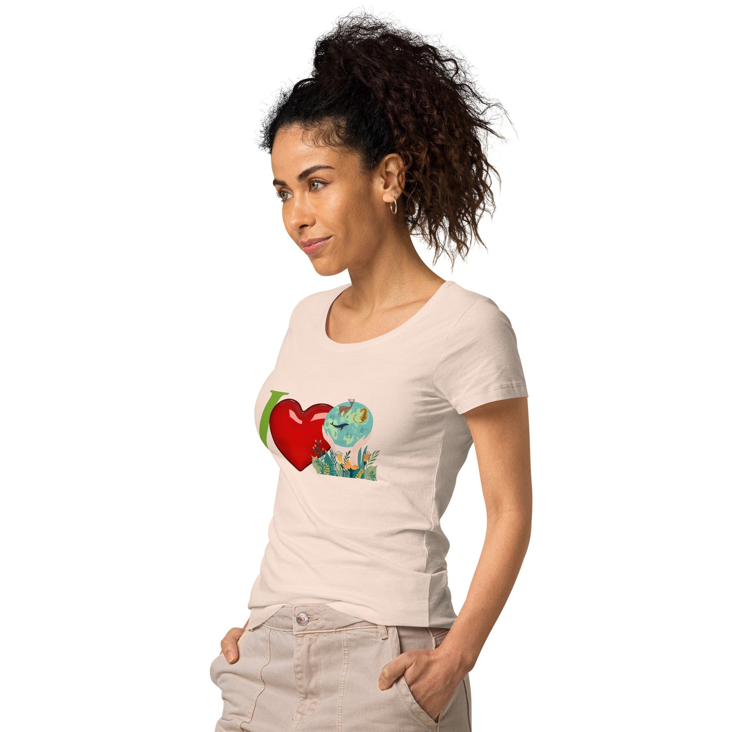 100% Organic Cotton Women’s t-shirt