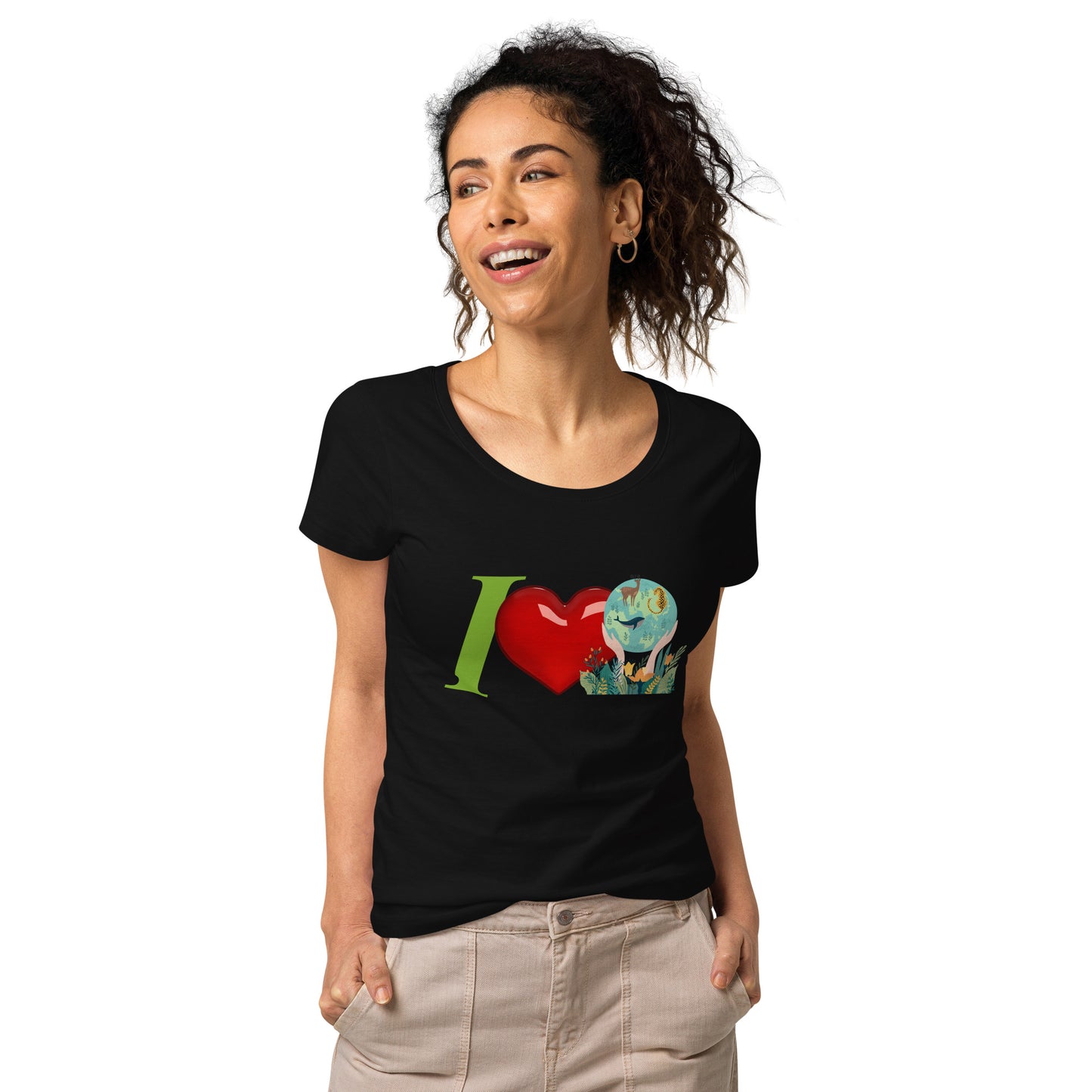 100% Organic Cotton Women’s t-shirt