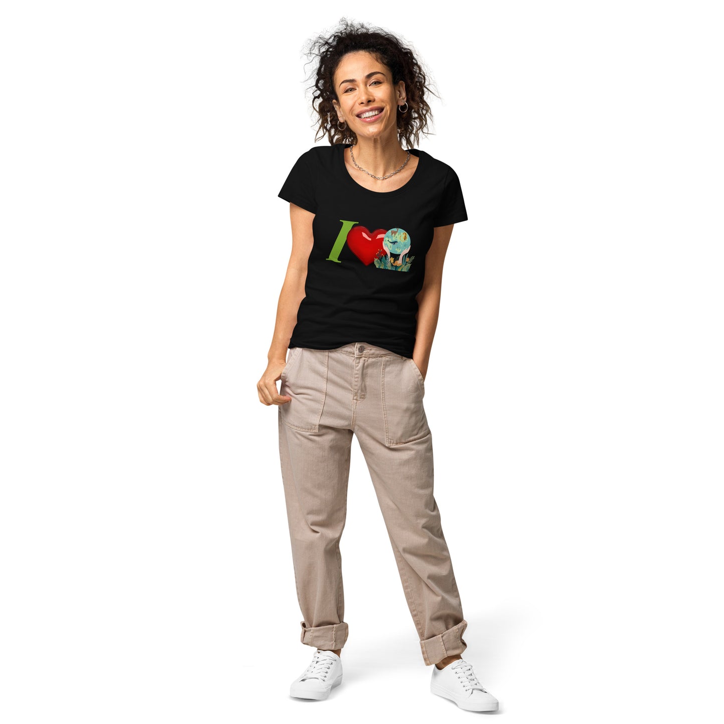 100% Organic Cotton Women’s t-shirt