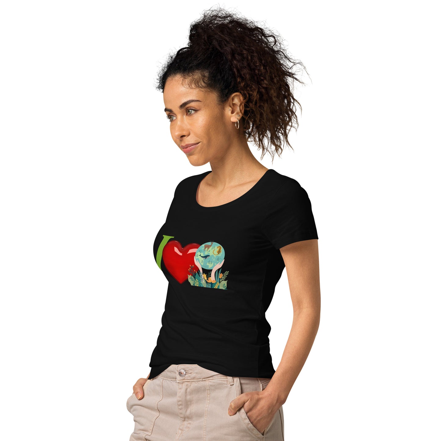 100% Organic Cotton Women’s t-shirt