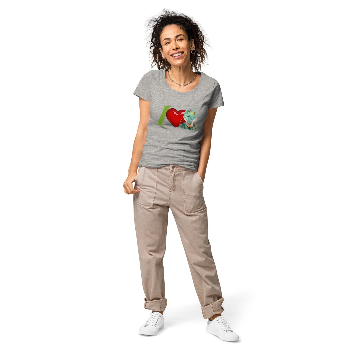 100% Organic Cotton Women’s t-shirt