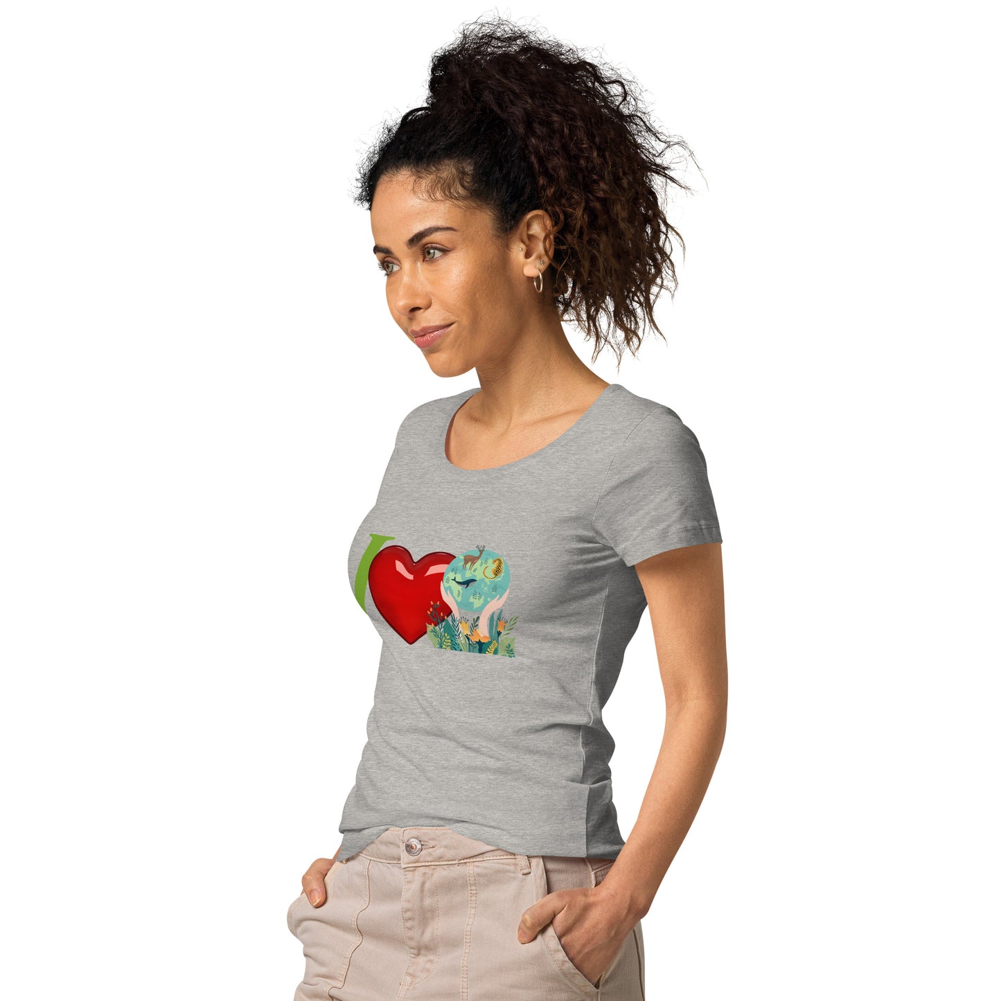 100% Organic Cotton Women’s t-shirt