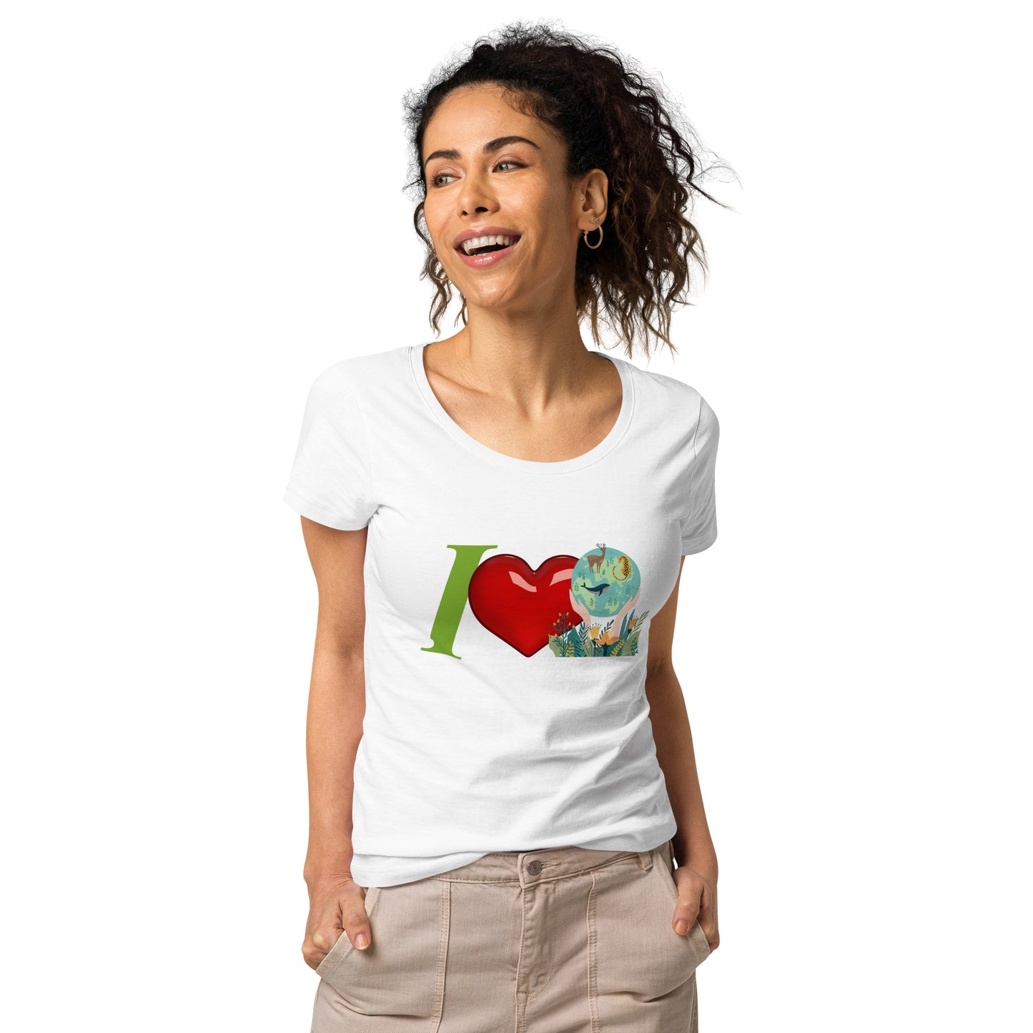 100% Organic Cotton Women’s t-shirt