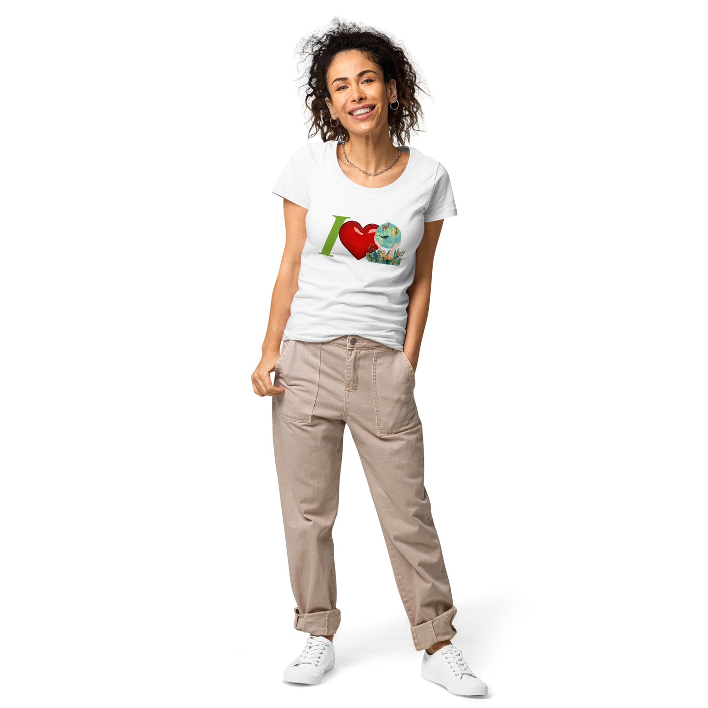 100% Organic Cotton Women’s t-shirt