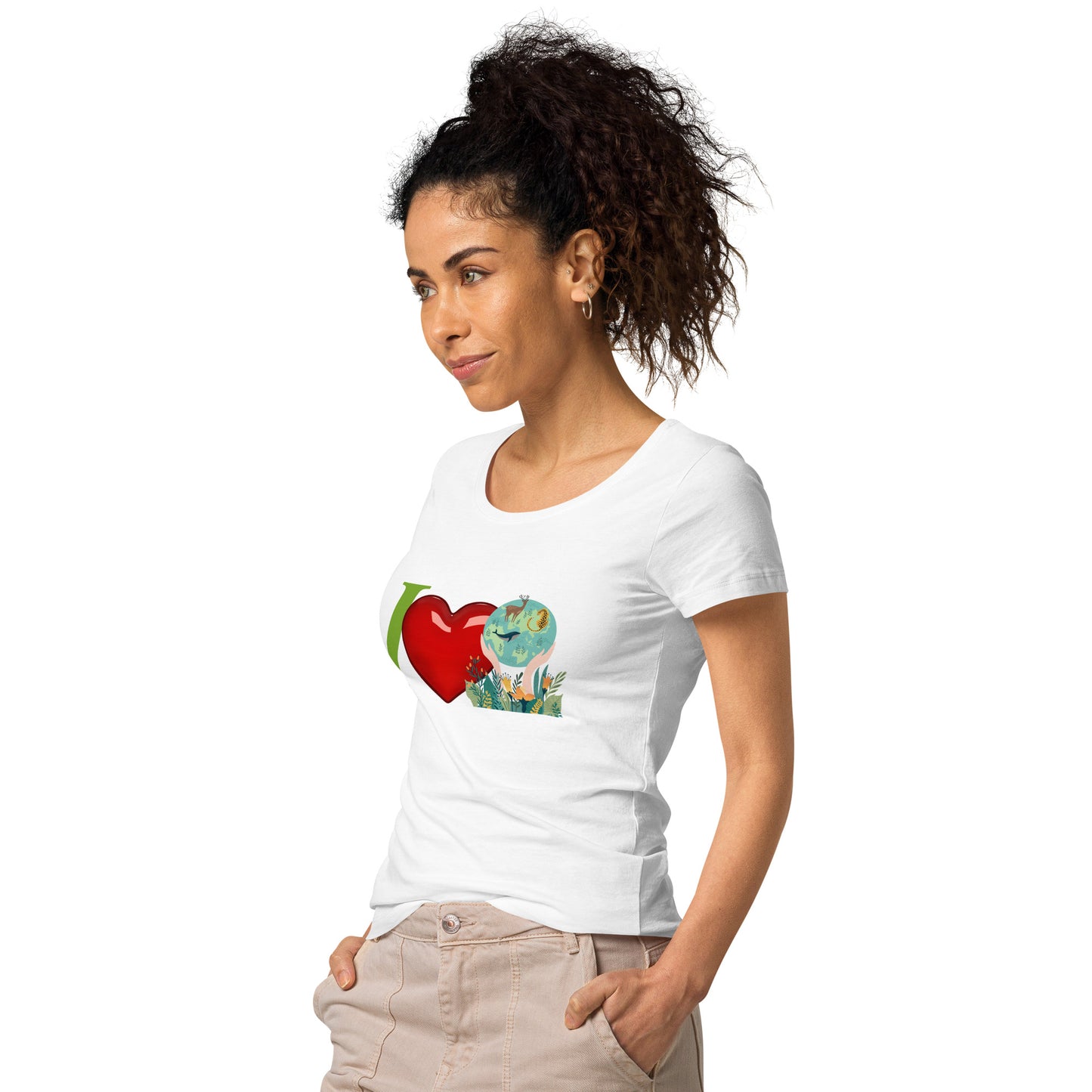 100% Organic Cotton Women’s t-shirt